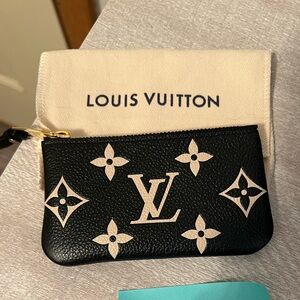 Louis Vuitton Bicolor Monogram Empreinte Cles Key Pouch